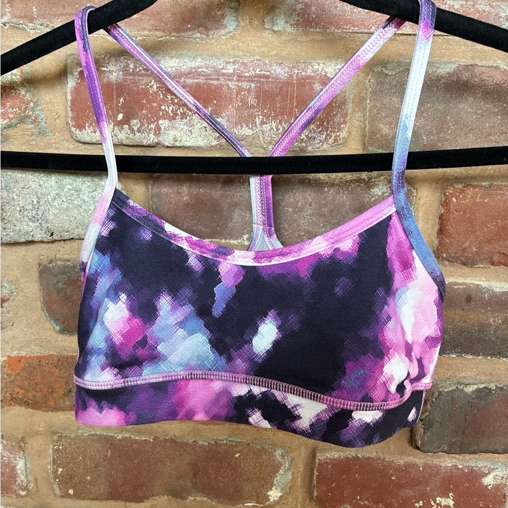 Lululemon flow y bra multi color size 4